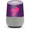 Purple Musical Notes Google Home Skin